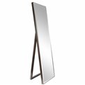 Standing Mirror Insch, silver color frame H150x45cm
