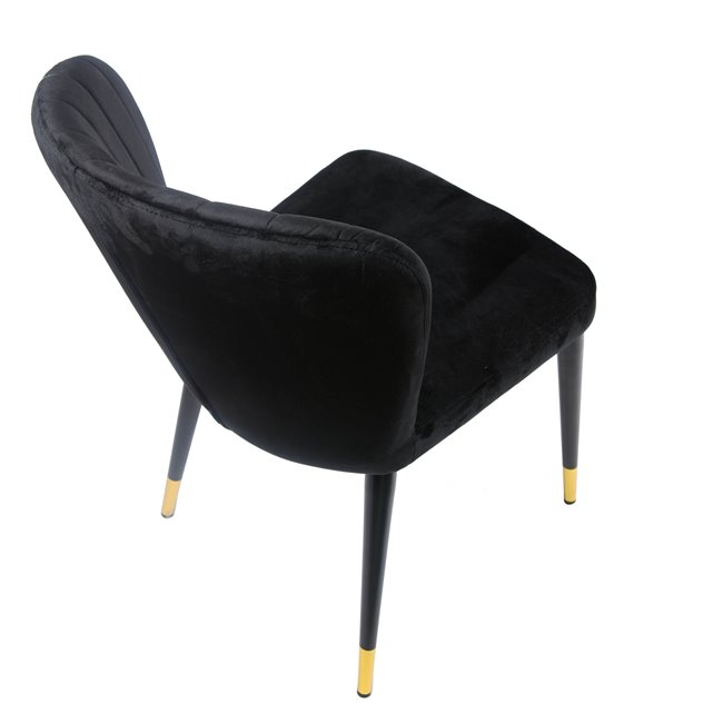 Chair Salem, black, H83x50x59cm, seat height 46cm