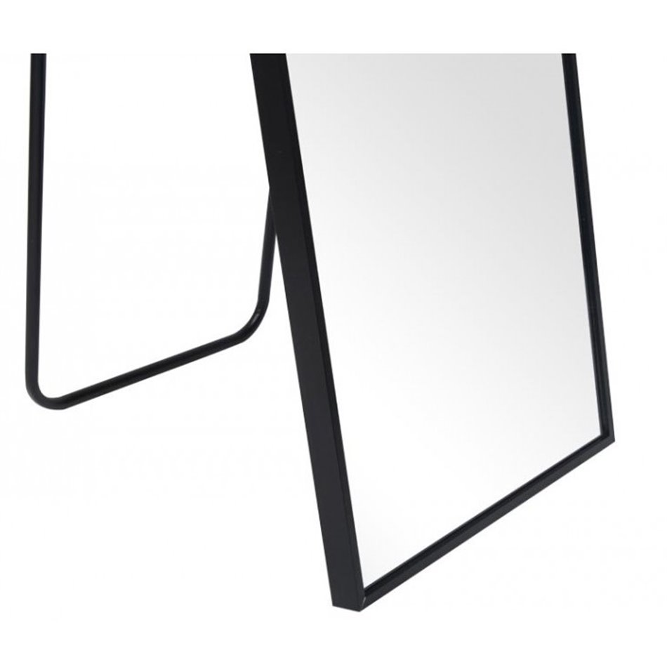 Напольное зеркало Izabella, цвет черный, H152x35x2.5см 