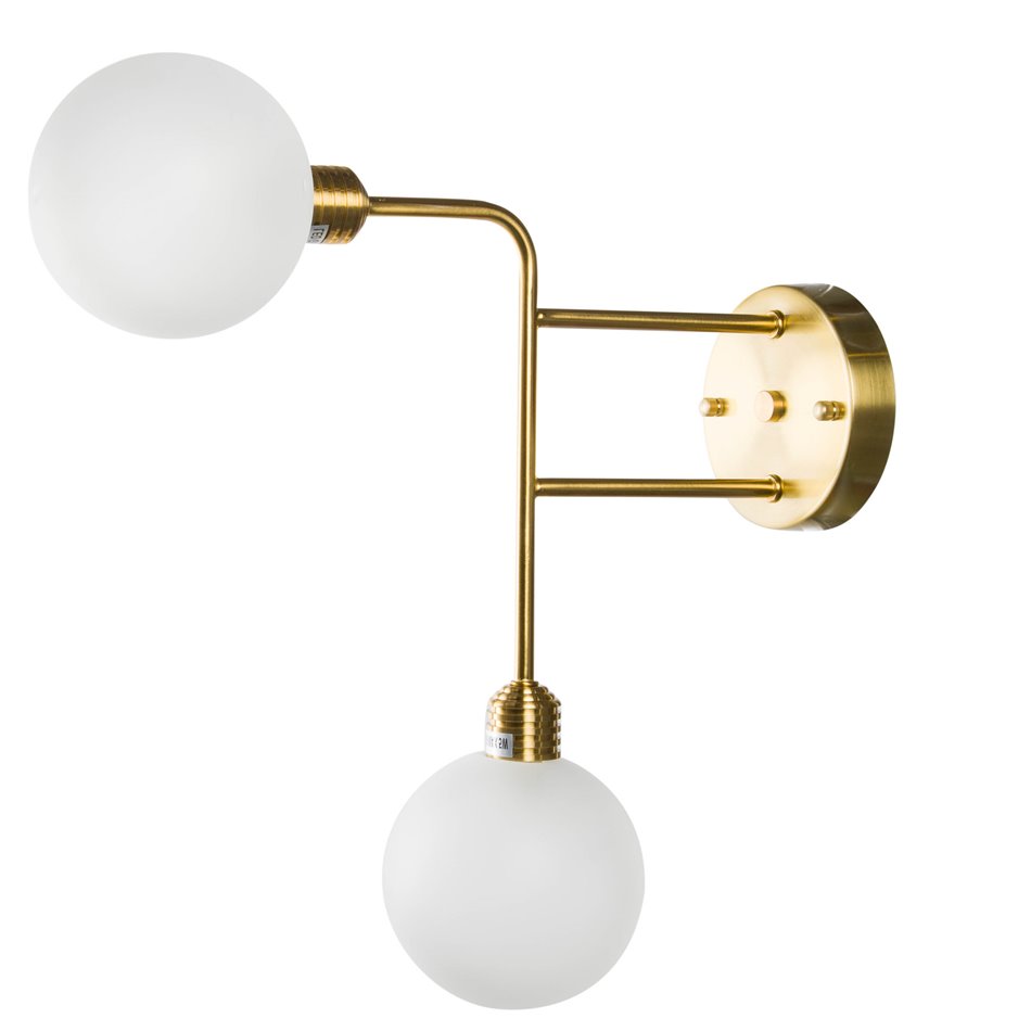 Wall lamp Rebais frosted, 12x40x43cm, G9 2x35W(MAX)