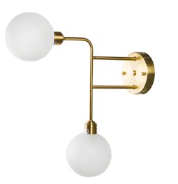 Wall lamp Rebais frosted, 12x40x43cm, G9 2x35W(MAX)