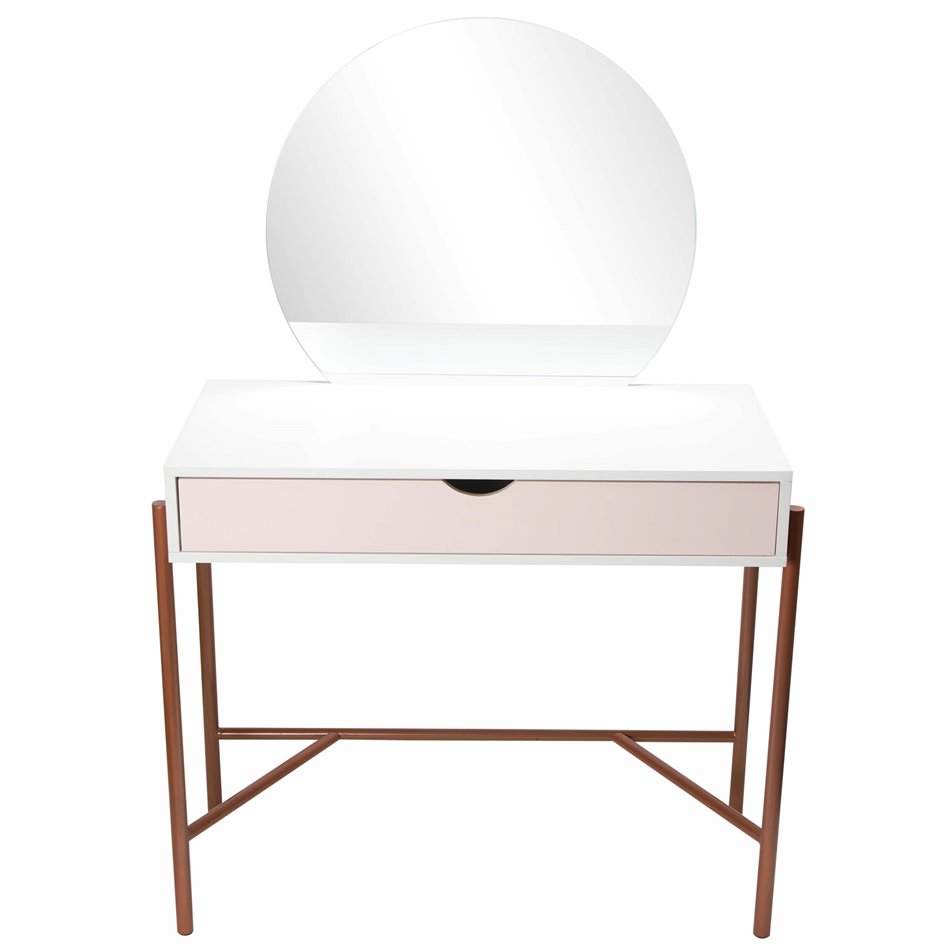 Dressing table with mirror Fribourg, H100x40x137cm