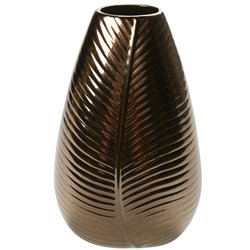 Vase Nature leaf M, H31cm, 18.5x9cm