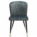 Dining chair Talberg, grey, H86x48x47cm, seat height 49cm