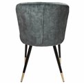 Dining chair Talberg, grey, H86x48x47cm, seat height 49cm