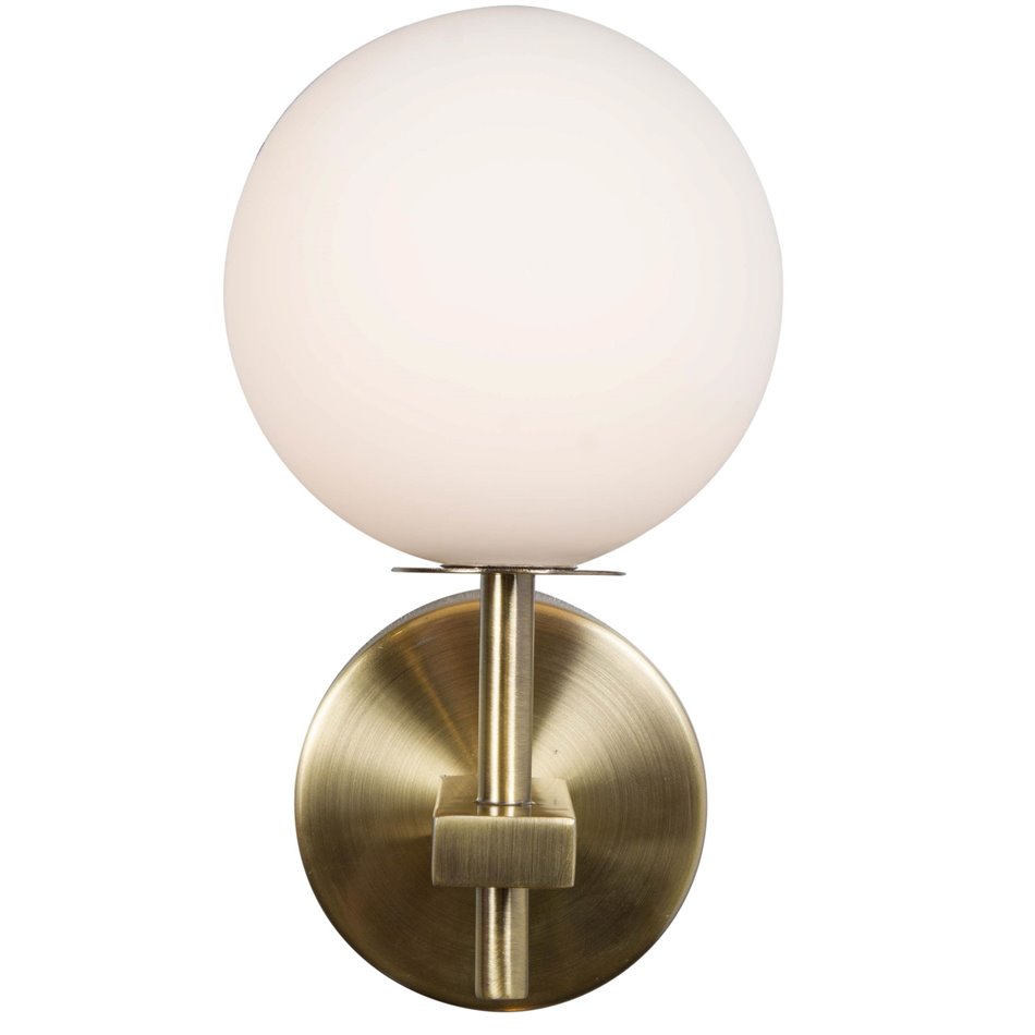 Wall lamp Rossi, white/bronze, G9 LED 3.5W(MAX),  H20cm, 10x16cm