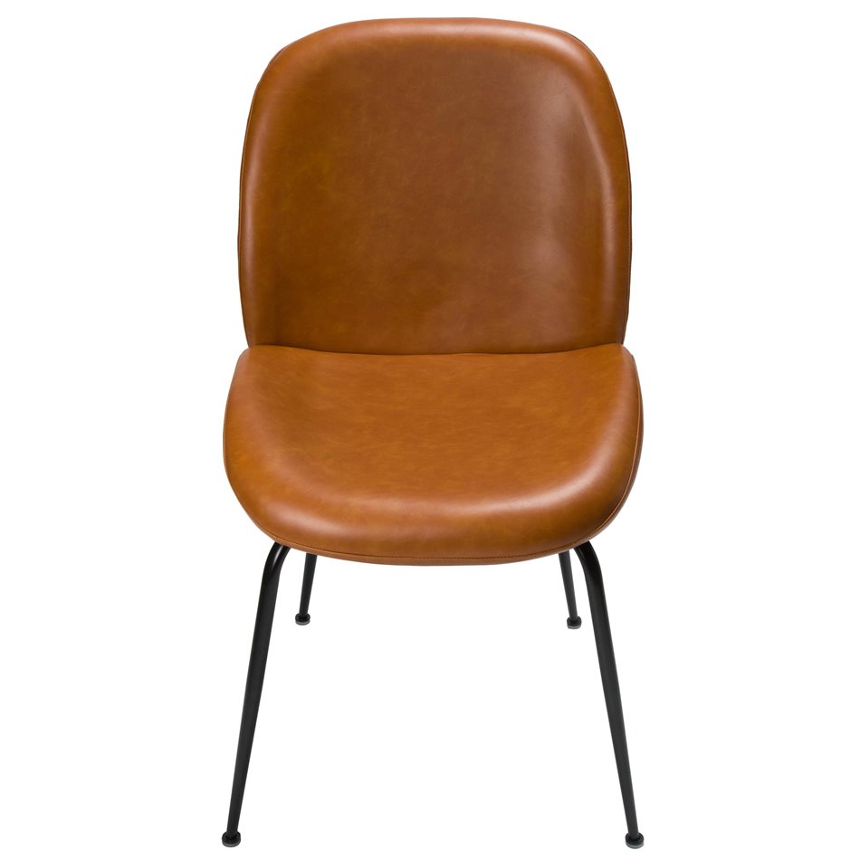 Обеденный стул Telmo, коричневый PU, H88x58x46см, высота сиденья 51см