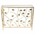 Console Bali L, golden,H80x100x30cm