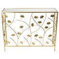 Консоль Bali M, золотистого цвета, H75x90x27см