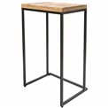 Side table Splita L, mango wood, H65x40x27cm