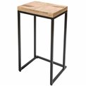 Side table Splita S, mango wood, H56x30x22cm