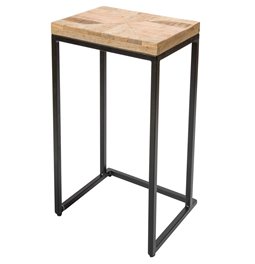 Side table Splita S, mango wood, H56x30x22cm
