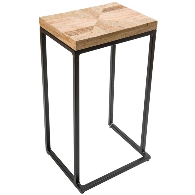 Side table Splita S, mango wood, H56x30x22cm