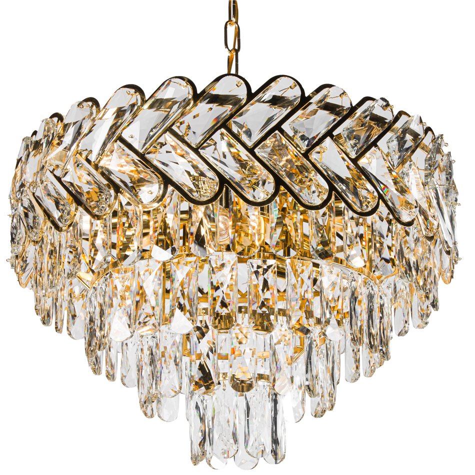 Pendant lamp Yardiny 500, E14x9, 40W(MAX), D50x65cm