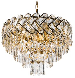 Pendant lamp Yardiny 500, E14x9, 40W(MAX), D50x65cm