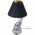 Table lamp Silver Leopard H46xD26cm, E14 40W(MAX)