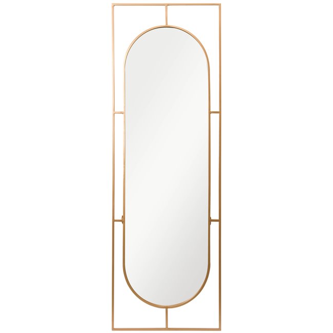 Mirror Ilvija gold, H129.2x39.2cm