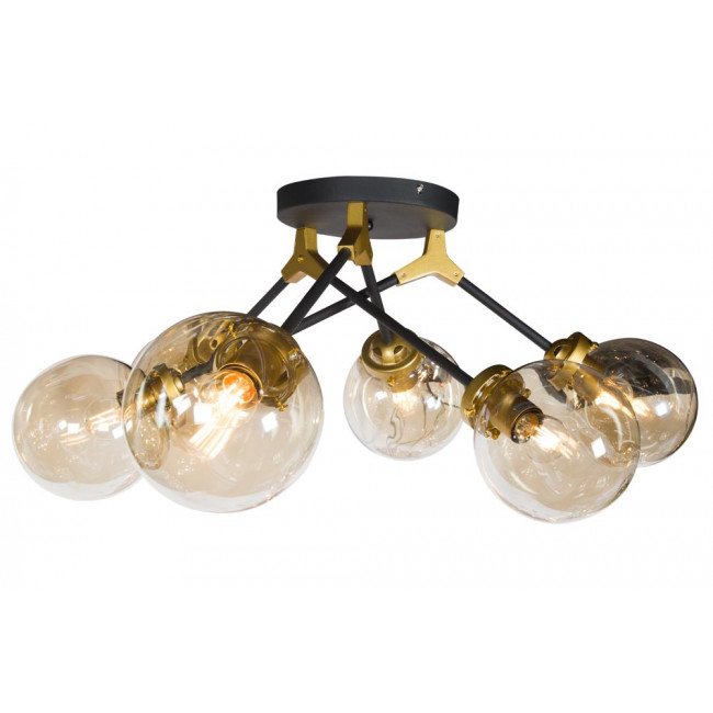 Ceiling lamp Random, E14 6x40W, D60xH35cm