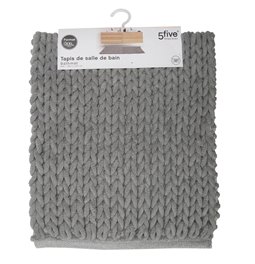 Bath mat Elpais, grey, 50x120x2cm