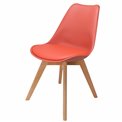 Chair Baya, teraccotta, H82x52.5x48cm, seat height 46cm