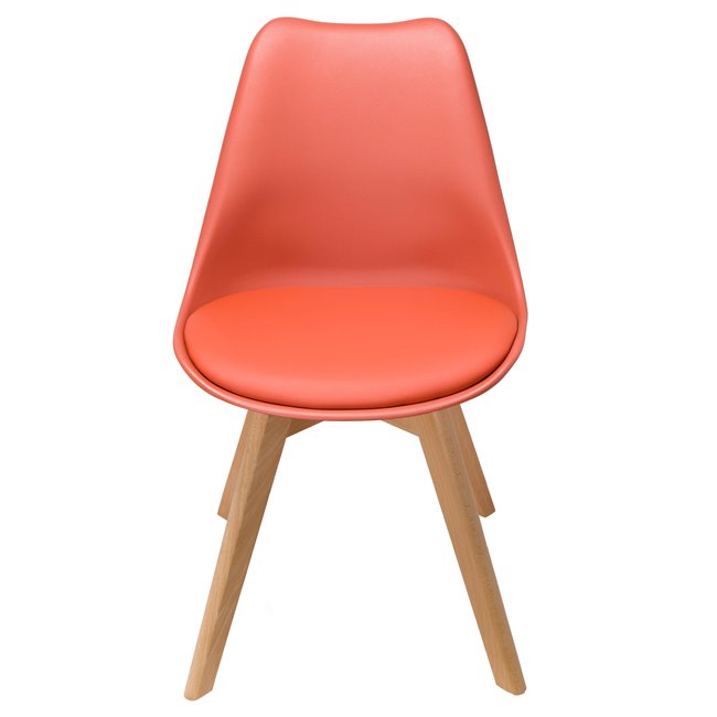 Chair Baya, teraccotta, H82x52.5x48cm, seat height 46cm