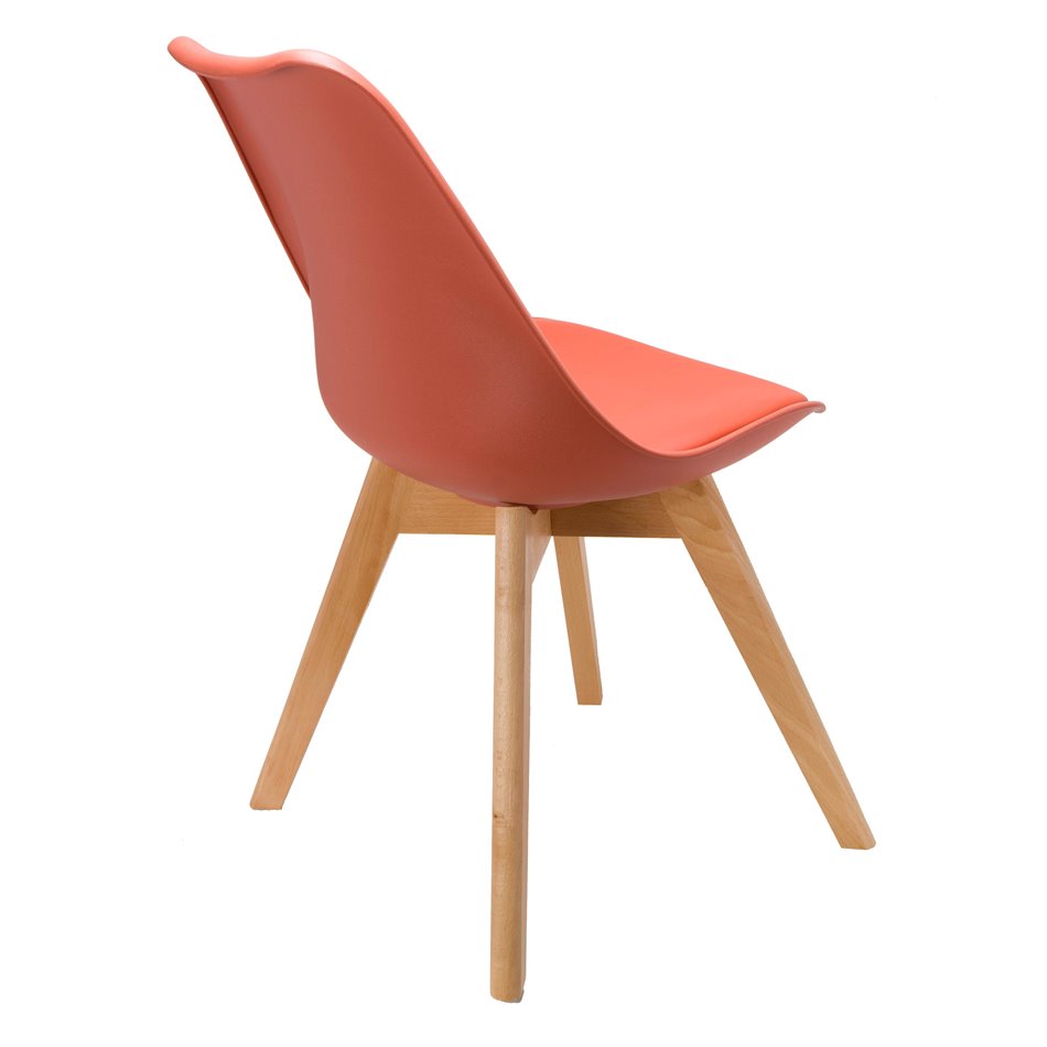 Chair Baya, teraccotta, H82x52.5x48cm, seat height 46cm
