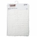 Bath mat, white colour, 75x50x2cm