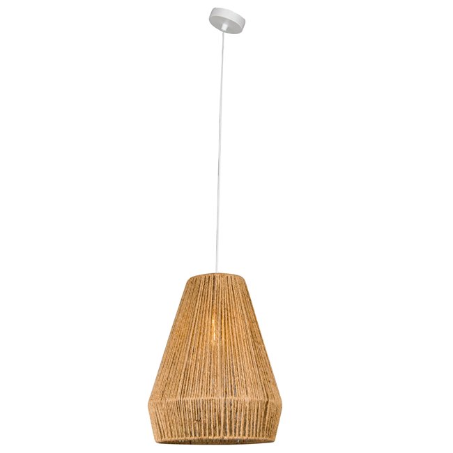 Pendant lamp Palm, natural, D34cm H43cm, E27 (MAX)40 W