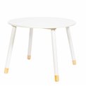 Table Sweet, white, D60cm  H44