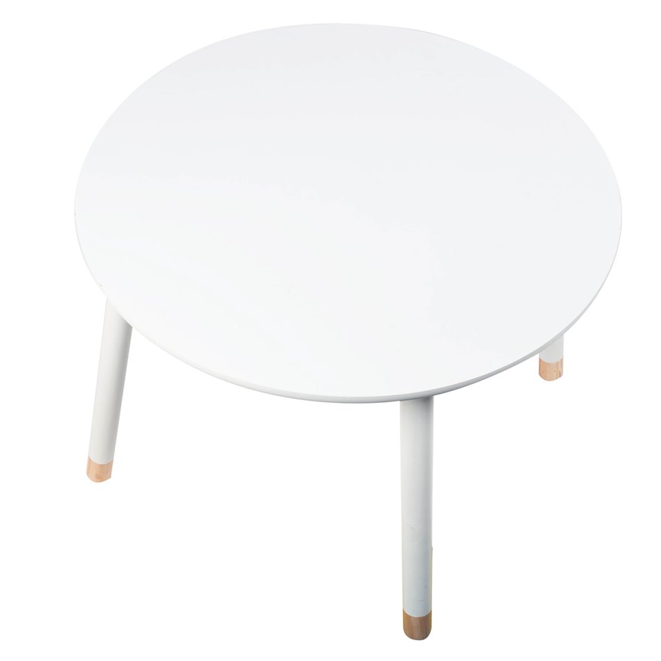Table Sweet, white, D60cm  H44
