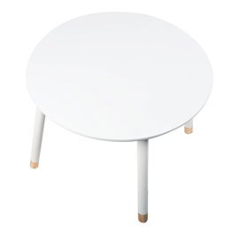 Stalas Sweet, baltos sp., D60cm  H44