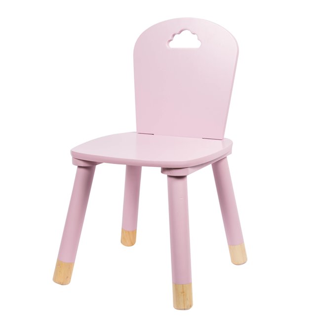 Chair Sweet, pink, H5030x30cm, seat height 25cm