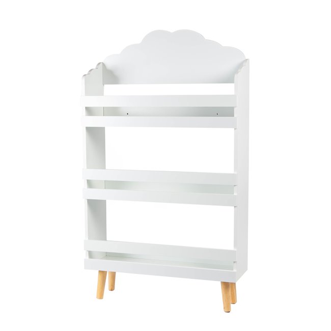 Bookcase Cloud, white, 58x100x18cm