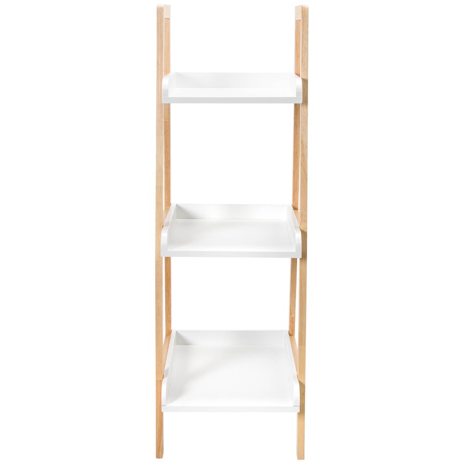 Rack Natureo 3 tier, white, H88.5x41x37cm, H88.5x30cm