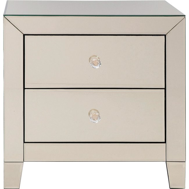 Dresser Luxury Champagne, mirror surface H50x49x41cm
