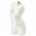 Vase White Lady, ceramic, 9x10.5x21cm