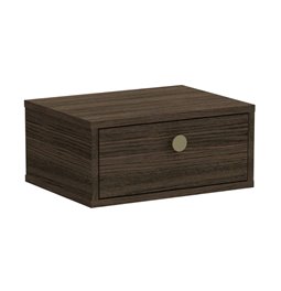 Bedside table Acmonfort, brown, H18x40x30cm 