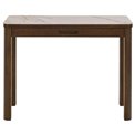 Console Authamp, brown/beige marble look, H75x100x40cm 