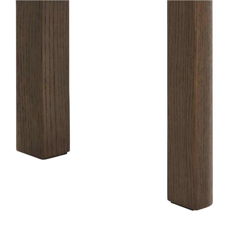 Console Authamp, brown/beige marble look, H75x100x40cm 