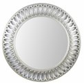 Wall mirror Indre, round, champagne color, D75x5cm