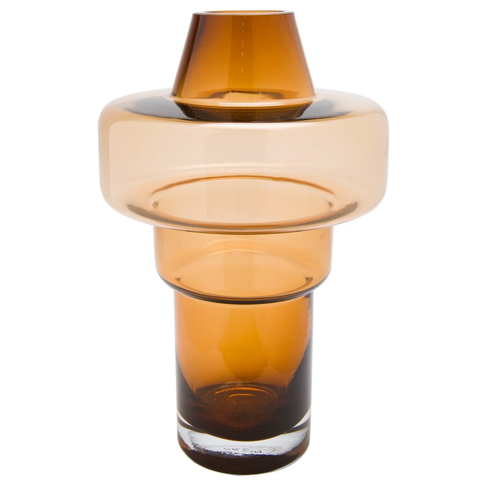 Vase, glass, D15x24cm