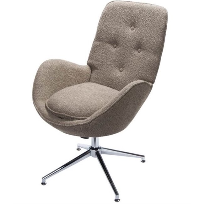 Armchair Dalton SKT-8, brown,104x74x85cm, seat height 45cm