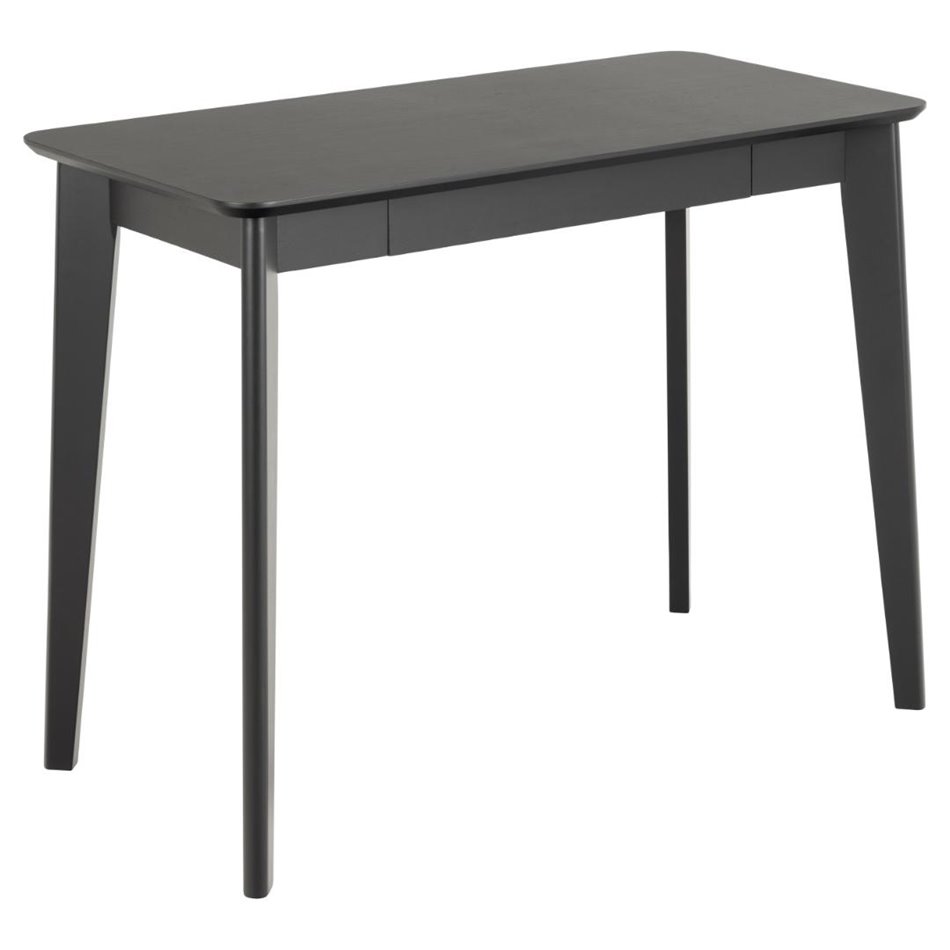 Desk Aroxby, black, H75x100x50cm 