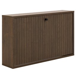 Шкаф для обуви Albany, коричневый, H43x72x17см 