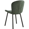 Dining chair Asra, set of 2 pcs, green, H86x50x58cm, seat height 47cm