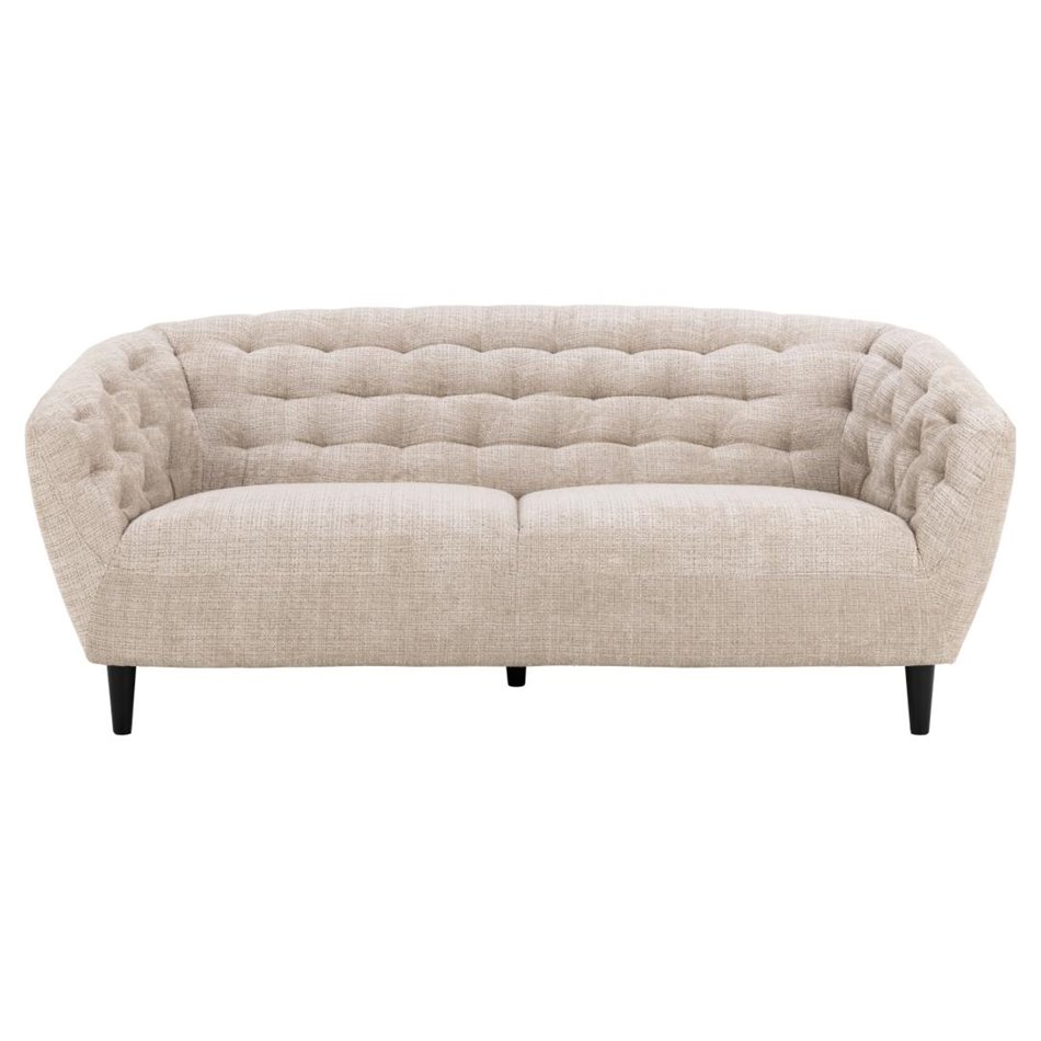 Sofa Aria, 3-seater, beige, H78x191x84cm, seat height 46cm