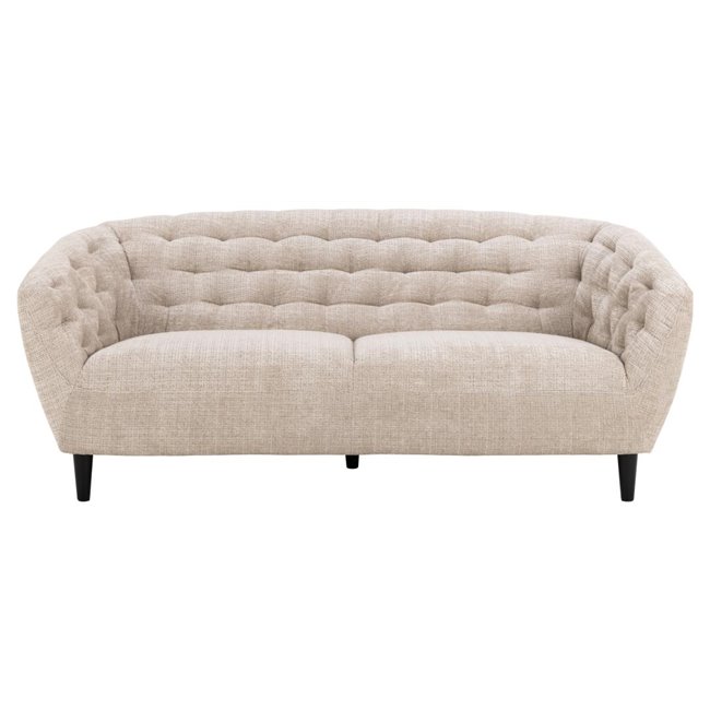 Sofa Aria, 3-seater, beige, H78x191x84cm, seat height 46cm