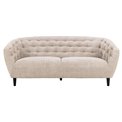 Sofa Aria, 3-seater, beige, H78x191x84cm, seat height 46cm