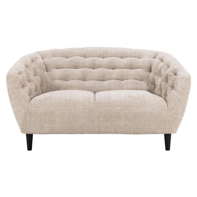 Sofa Aria, 2-seater, beige, H78x150x84cm, seat height 46cm