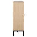 Cabinet Akensington, natural color, H120x91x40cm 